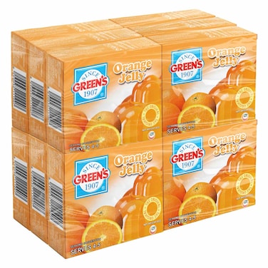Greens Orange Jelly 80gx12