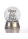 Boxer Gifts Got This Novelty Glitter Snow Globe Ornament   Inspirational &amp; Motivations Gift for Her, Silver, 1
