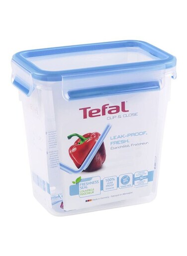 Masterseal Food Container Clear/Blue 1.5Liters