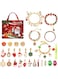 BrainGiggles Christmas Advent Calendar 2024 for Girls, Women &ndash; DIY Charms Jewellery Advent Calendar with 24 Surprise Boxes &ndash; Christmas Gifts for Kids - Christmas Calendar for Xmas Decorations