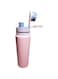 Sports water Bottle Stylish Pink &amp; Blue 500ml Insulated Water Bottle - Leak-Proof, BPA-Free, Flip-Top Lid, Durable &amp; Lightweight for Gym, Travel, or Daily Use