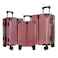 VIPTOUR Trolley Luggage Set of 3 PCS TPC Hard Side Spinner Wheels, TSA Lock With Cup Holder 20/24/28 Inches, VT-TPC102