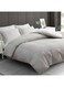 Home Reversible Microfiber Duvet Cover Set &acirc;&euro;&ldquo; 3 Piece Soft Bedding Set with Zipper Closure &amp; Pillowcases &acirc;&euro;&ldquo; Double Brushed Hypoallergenic Quilt Cover
