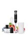 4 In 1 Blender, 500w,2-speed with 500ml Food Chopper,600ml Container,for Smoothie Sauces Food Soups