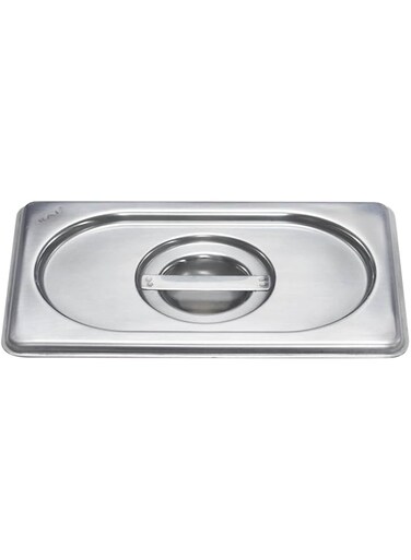 Raj Steel GN Pan, Silver, 108&times;176 MM, CS5762 - Gastronorm Pan, Catering Pan, Food Warmer Pan, Food Storage Container