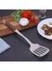 Stainless Steel Slotted Turner Silver/Brown 35.8x7.8cm