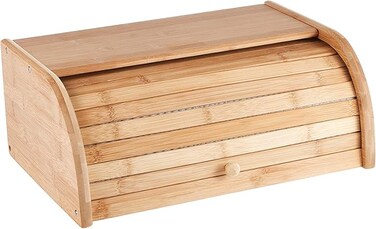 Lihan Bamboo Bread Box, Bread Box With Lid, Bread Basket Sweets Storage Basket