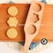 Liying 1Pcs Mooncake Molds (3 layer) for Baking - Wooden Moon Cake Molder Cookie Stamps - DIY Chocolate Mold Pie Stamps, Chinese Traditional Mid-Autumn Festival Moon Cake
