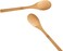 Liying 6Pcs Long Handle Wooden Spoons, Wooden Spoon for Cooking Japanese Wooden Spoon for Kitchen Soup Mixing Baking