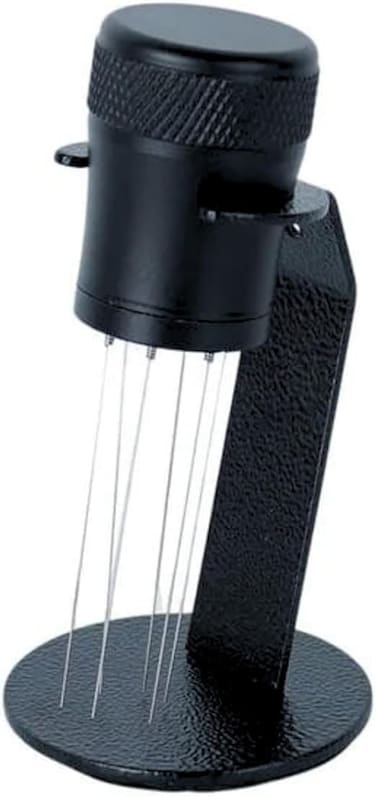 Liying WDT Tool Espresso Distribution Tool with Stand, Magnetic Coffee Stirrer, Extra Needle Set for Barista Accessories
