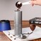 Liying Manual Coffee Grinder with Conical Burr, Hand Coffee Grinder with Adjustable Setting, Capacity 30g (Grey)
