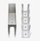 Liying Stainless steel Paper Cup Holder and Lid Holder Coffee Cup Dispenser, Disposable Cup Organizer for Countertop Coffee Station Bar Restaurant Breakroom