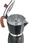Liying Stovetop Espresso Maker Moka Pot (6cup), Leak-Proof, Perfect for Authentic Cuban &amp; Italian Style Espresso (BLACK)
