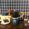 Liying Stovetop Espresso Maker Moka Pot (6cup), Leak-Proof, Perfect for Authentic Cuban &amp; Italian Style Espresso (BLACK)
