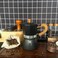 Liying Stovetop Espresso Maker Moka Pot (3cup), Leak-Proof, Perfect for Authentic Cuban &amp; Italian Style Espresso (BLACK)
