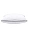 Double Black Piping Pillow Cotton 50x70cm Made in Uae