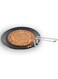 Hawkins Futura 28 cm Tava, Hard Anodised Tawa with Stainless Steel Handle, Black (AT28)