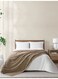 Fleece Blanket, King Size 210x240 cm, 300 GSM, Floral Texture - Lightweight Ultra Soft &amp; Warm Solid Throw Blanket, Cozy for Sofa, Bed &amp; Couch