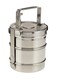 Stainless Steel Carrier Tiffin Box Lunch Box 2-Tier
