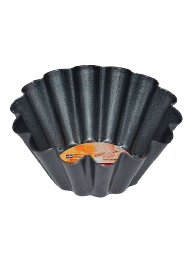 Mini Pudding Tin/Brioche 10Cm Black 10cm