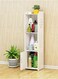 Bathroom And Kitchen Shelf Storage Cabinet One Piece 23 x 23 x 90 cm