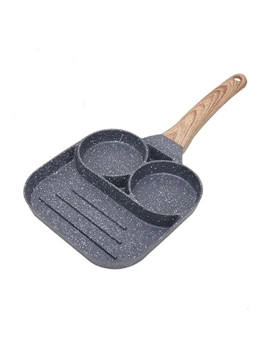 MISBAH Egg Frying Cooking Pan, 2-Cups Non-stick Multipurpose Hamburger Frying Pan cookware Fried Egg,Pancake,Omelette pan