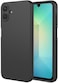 Liquid Silicone Back Cover Case for Samsung Galaxy A07 5G,  Soft Micro-Fibre Lining Inside  Camera Protection Bump   Shockproof Back Cover Case for Samsung A07 5G (Black)