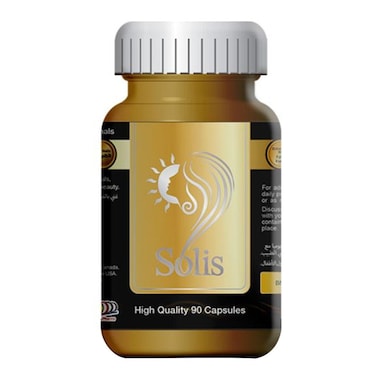 Solis Multivitamin Supplement Capsules with Herbal Extracts, Pack of 90's