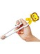 Edison Friends Chopsticks, Training Chopsticks, Learning, Beginner, Brain Training, Practice, Korean Food, Japanese Sushi, 1 Step to Learn Chopstick, Right Handed - Made in Korea (Lion)