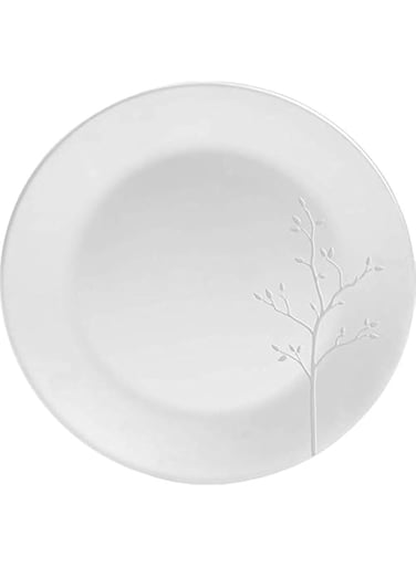 Servewell Melamine Horeca White Embossed Plate 19cm