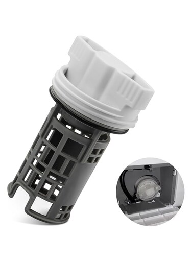 doufuhua Washer Drain Pump Filter DC97-16991A Replacement for Samsung Washing Machine Parts AP5586931, 2813211, PS4222025, Compatible with Samsung Front Load Washer WW22K6800AW, 1 PCS
