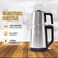 2200W Stainless Steel Electric Tea Kettle Set 2.2L+0.8L Double Pot Turkish Tea Maker
