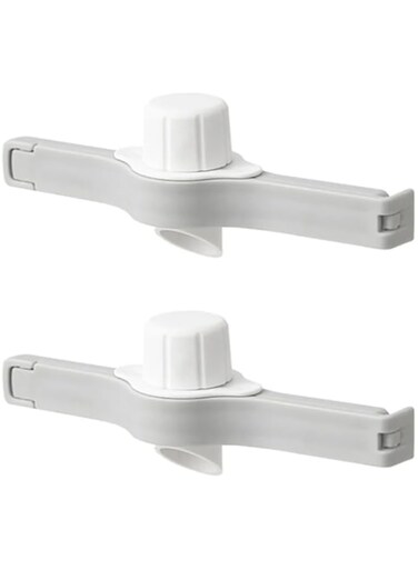 SOLDOUT 2 PCS Screw Cap Sealing Clip Seasoning Bag Milk Powder Salt Snack Food Preservation Gadget Kitchen Tool Clips (Pack of 2)