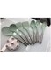 8-Piece Silicone Cooking Utensils Set Heat-Resistant, Non-Stick Kitchen Tools with Durable Stainless Steel Handles