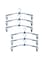 KASTWAVE 6 Pack Travel Folding Metal Hangers - Space-Saving Non-Slip Portable Laundry Clothes Hangers for Home &amp; Travel