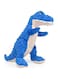 DODODOLA Durable Plush Dinosaur Squeaky Dog Chew Toys for Medium Large Breed Dogs