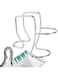 Adjustable Shape Washing Machine Washer Drain Hose Guide Assembly, Laundry Tub Hose Guide Clip, Universal Utility Sink Hose Clamp, 304 Stainless Steel