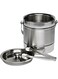 Chef Inox Stainless Steel Ice Bucket With Tongs, Silver In-1971000-Ele