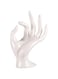 THE WHITE SHOP Ring Hand Holder Polyresin Mannequin Shaped Bracelet Holder Jewelry Display Jewelry Stand for Home Organization