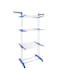 Dubai Gallery Stainless Steel Cloth Drying Rack Silver/Blue