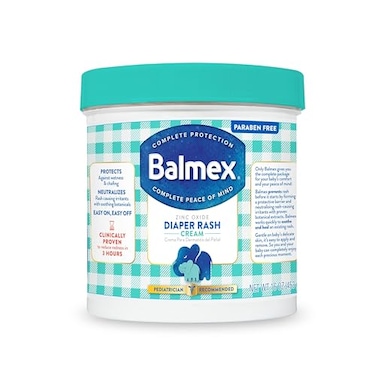 Balmex Complete Protection Diaper Rash Cream W/Zinc Oxide, 16 Ounce