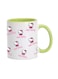 Multiple Hello Kittys All Over The Printed Coffee Mug Light Green/White