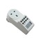 AC 230V Smart Home Plug-in LCD Display Clock Summer Time Function 12/24 Hours Changeable Timer Switch Socket, UK Plug