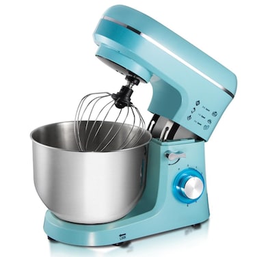 Tradeo Stand Mixer with Stainless Steel Bowl for Baking, Dough Mixing &amp; Whipping