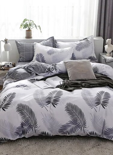 Luxurious Microfiber Comforter Quilt Cover Microfiber Soft Material Size 220x240cm