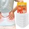 BananaHome 5pack Back &amp; waist Heat Wraps Patches Body Warmers Portable Adhesive Warmer Heating Pad Disposable Heat patches Lasting up to 8 Hours for Camping,Outdoor Skiing,Winter,Travel (5pack)