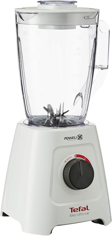 Tefal Blender Blendforce 2 + Grinder BL4271, White