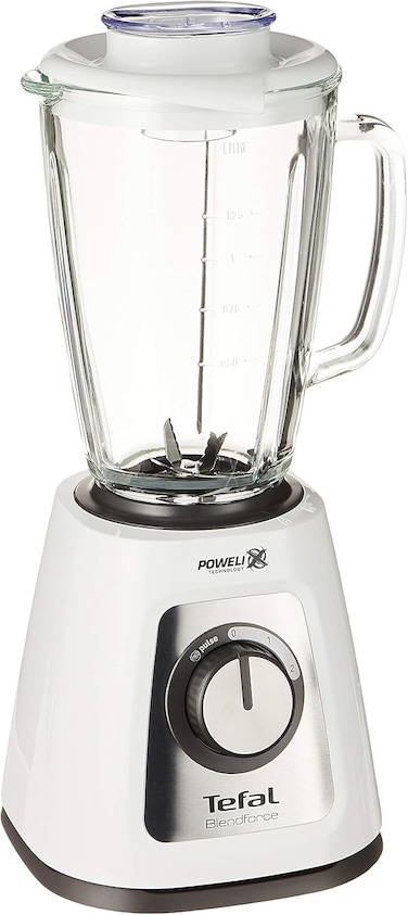 Tefal BL4361 Blendforce Glass With Chopper Blender, 2L White