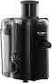 Moulinex Frutelia Plus JU370810 Juicer, 950 ml, 350 W, 2 Speed, Mouth 6 cm, Stainless Steel Filter, Compact, Homemade Fruit and Vegetable Juice, Pulp Collector, Black, JU370810