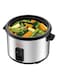 Moulinex Easy Cook Rice Cooker With Steam Basket - 1.8 L 700 W MK123D10 Silver / Black